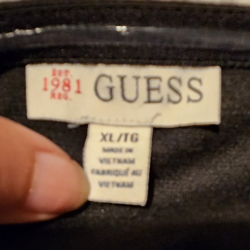 Guess Pant Suit With Gold Zipper In Front - Picture 3 of 3